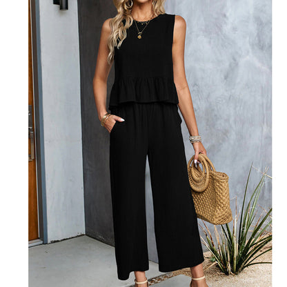Haut léger et pantalon large